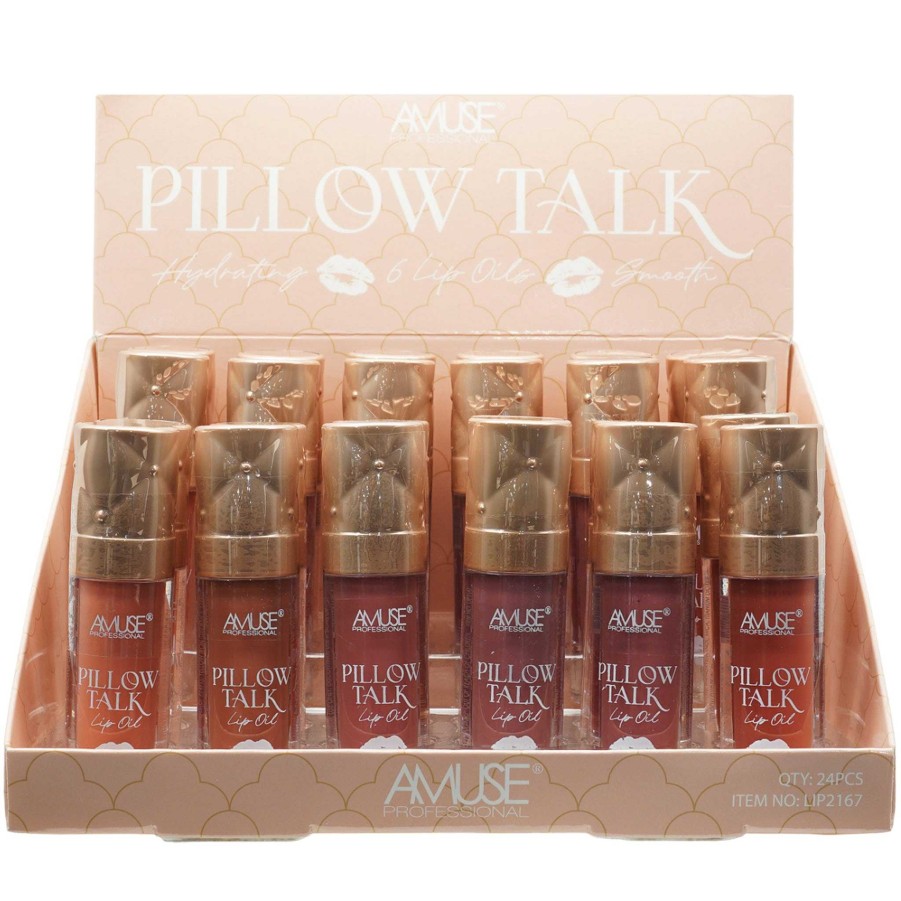 Amuse Brillos | Aceite Labial Pillow Talk Amuse - Venta Al Por Mayor Display 24 Unidades (Lip2167)