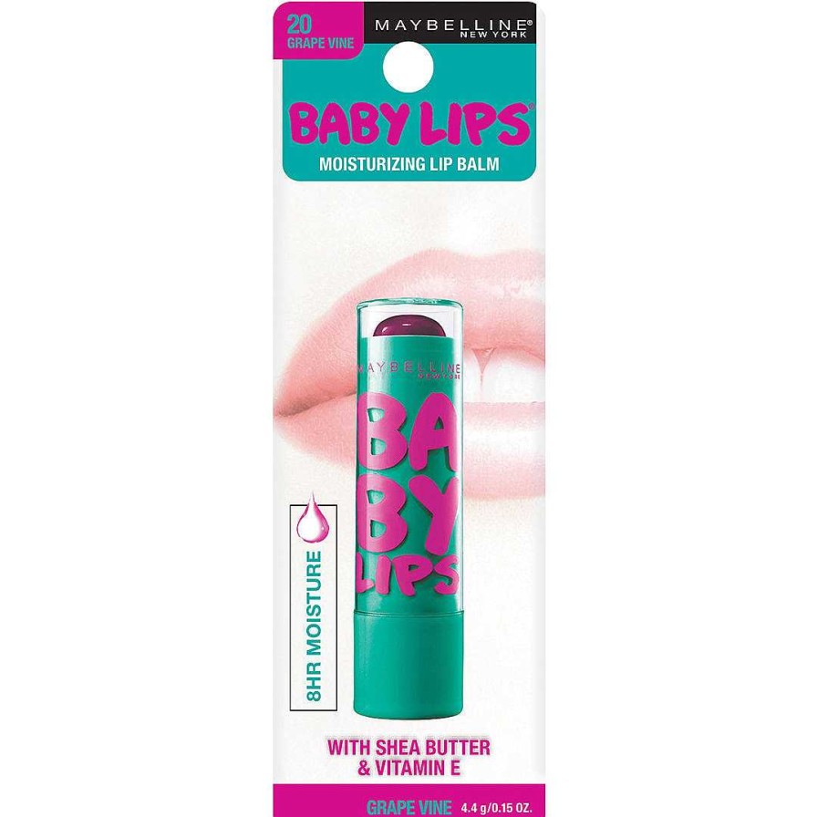 Maybelline Balsamos | B Lsamo Labial Hidratante Baby Lips #20 Vid De Uva Maybelline - Venta Al Por Mayor 12 Unidades (Mblmo20)