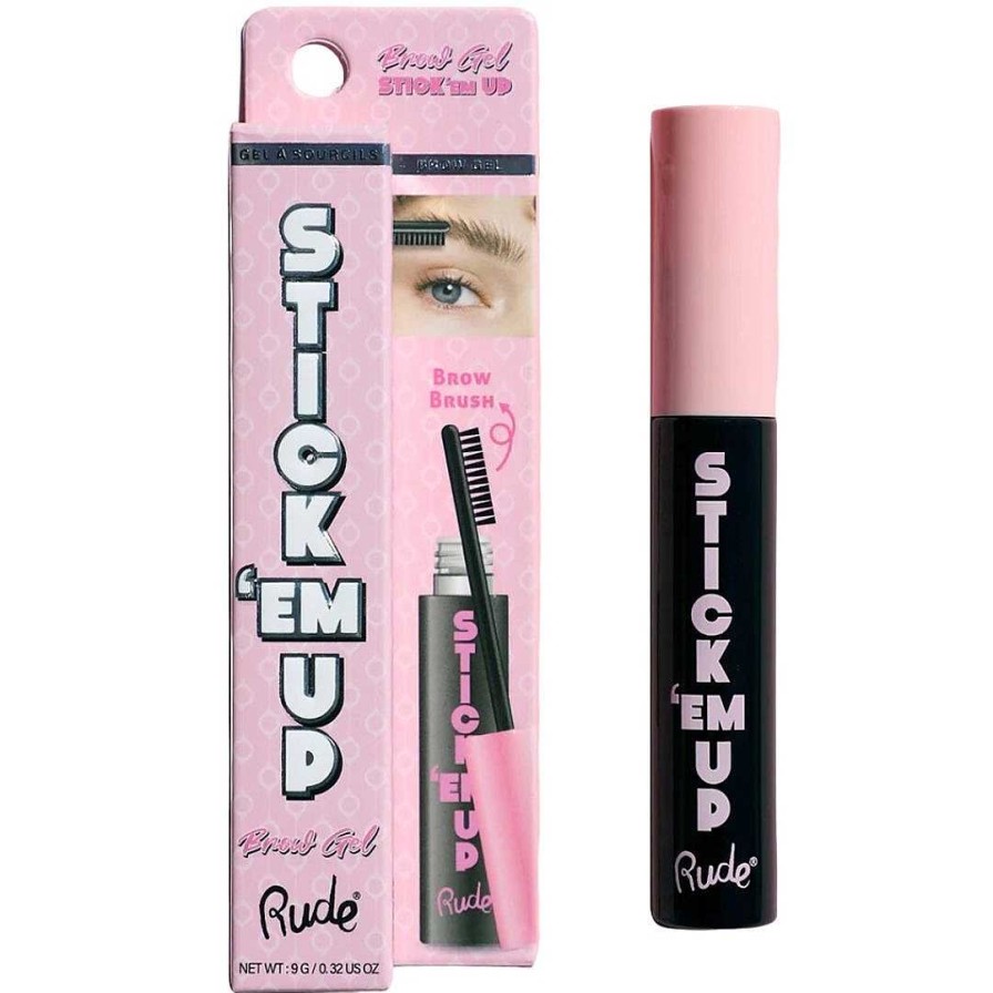 Rude Cosmetics Cejas | Gel Para Cejas Stick'Em Up Rude Cosmetics - Venta Al Por Mayor 4 Unidades (Rc-38027)