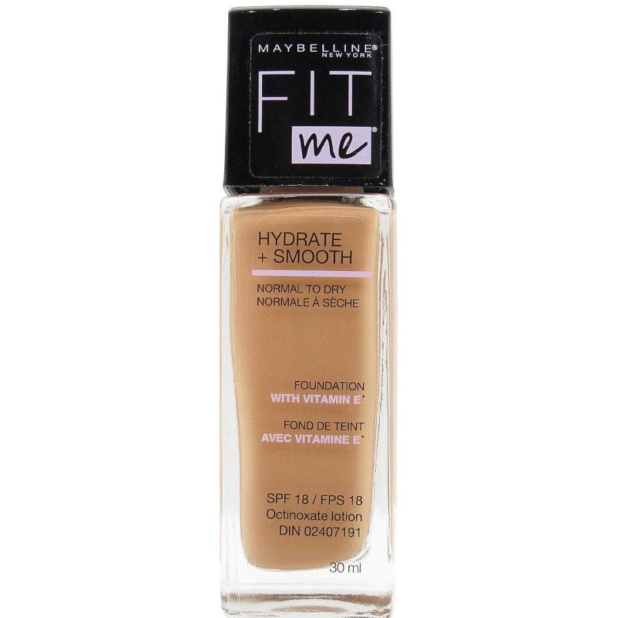 Maybelline Bases | Fit Me Hidratante + Smooth Base L Quida Beige Dorado Maybelline - Liquidacion 6 Unidades (Mfgb6) - En Promoci N