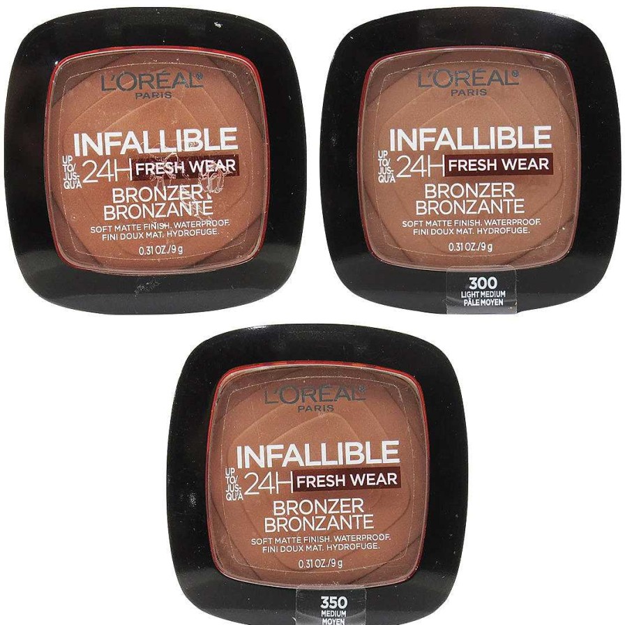 Loreal Bronceador | Liquidaci N Bronceador Mate Suave Infallible Up To 24 Horas Fresca Loreal - Venta Al Por Mayor 6 Unidades (Lismb)