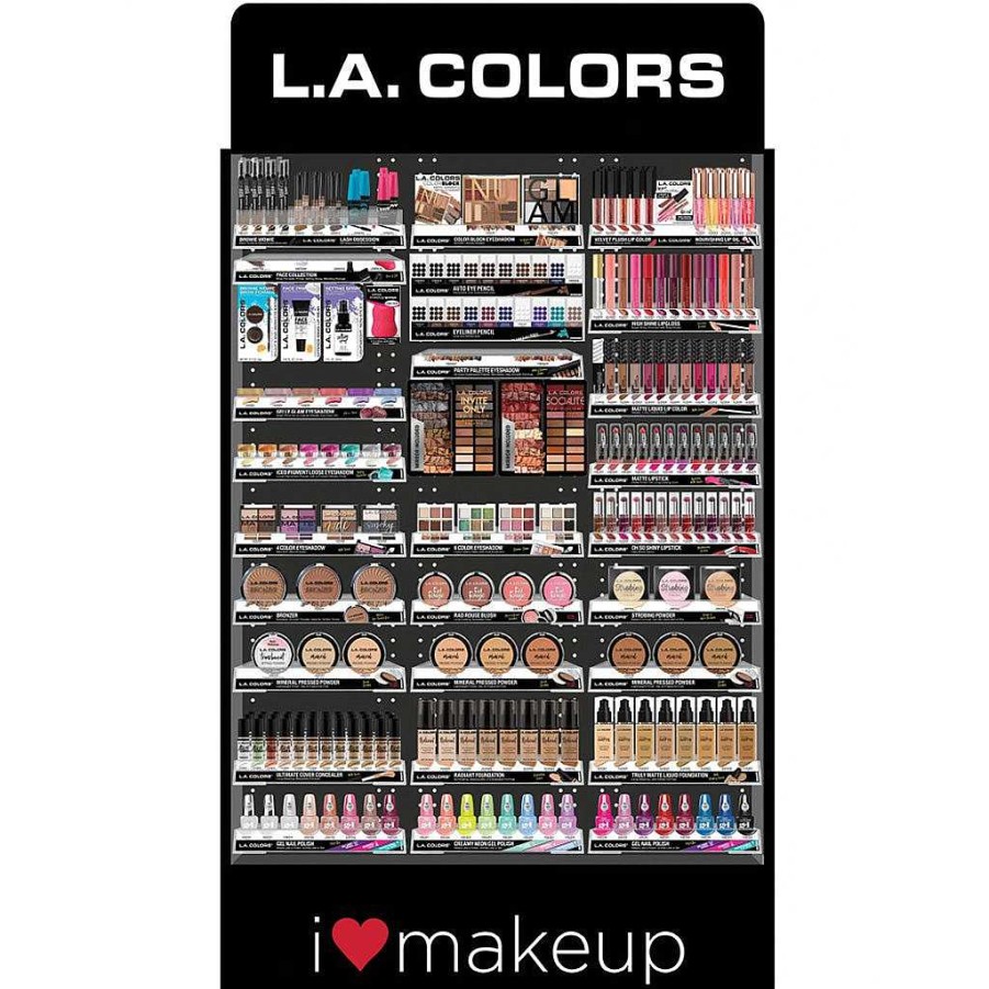 L.A. Colors Exhibidor De Piso | Exhibidor De Piso De Maquillaje 3Ft L.A. Colors - Venta Al Por Mayor Display 1,746 Unidades (Claf325.1)