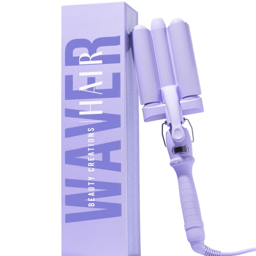 Beauty Creations Cuidado Del Cabello | Wave Wand P Rpura S Lida Beauty Creations - Venta Al Por Mayor 1 Unidad (Hww-Solidpurple)