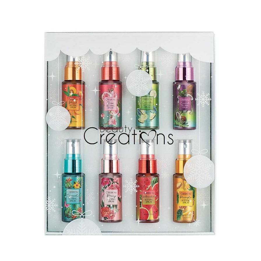 Beauty Creations Fijadores | Fijador De Maquillaje Set Navide O Beauty Creations - Venta Al Por Mayor Pack 3 Unidades (Ssgift-A)