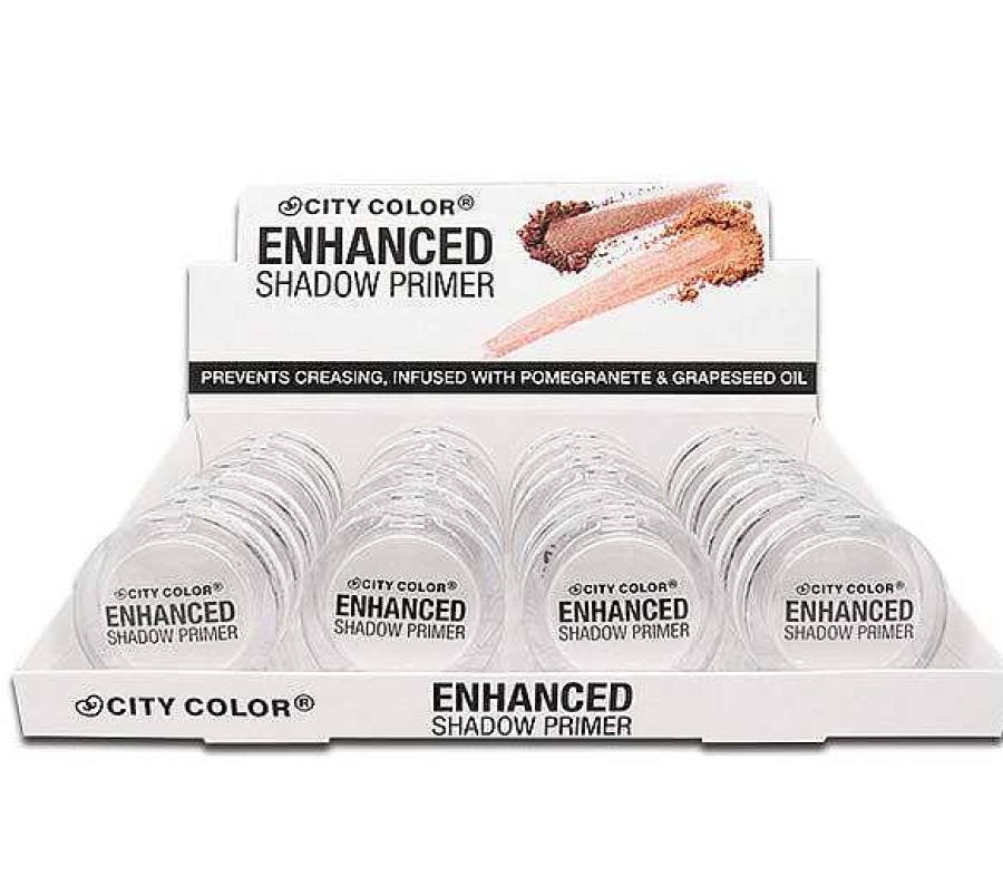 City Color Primers | Primer De Ojos Enhanced City Color - Venta Al Por Mayor Display 24 Unidades (E-0069)