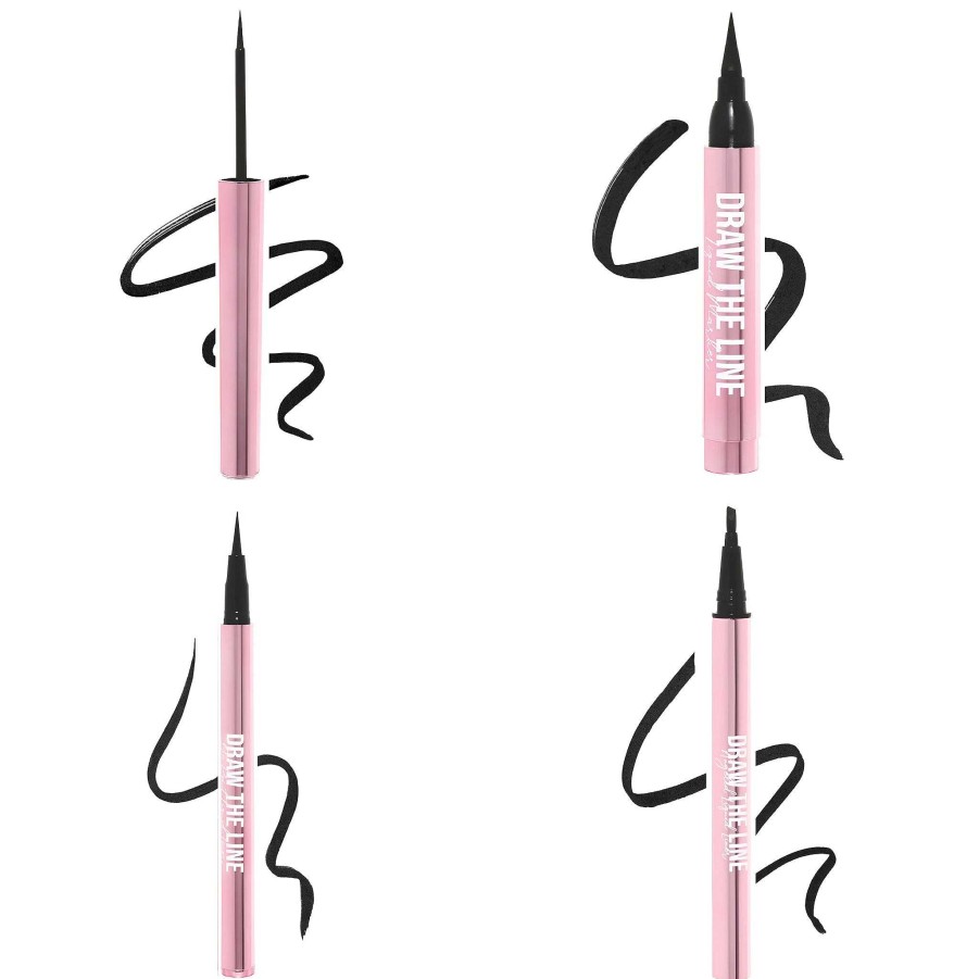 Beauty Creations Sets | Delineador L Quido Draw The Line Beauty Creations - Venta Al Por Mayor 6 Sets (Bc-Dtl4)