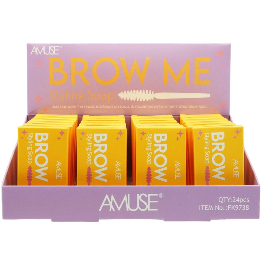 Amuse Cejas | Jab N Para Peinar Cejas Brow Me Amuse - Venta Al Por Mayor Display 24 Unidades (Fk9738)