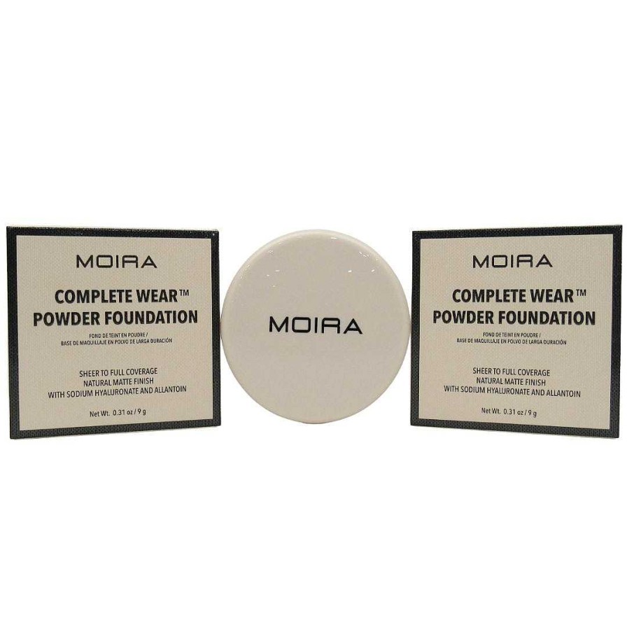 Moira Beauty Bases | Polvo Complete Wear #400 Moira Beauty - Venta Al Por Mayor 3 Unidades (Cpf400)