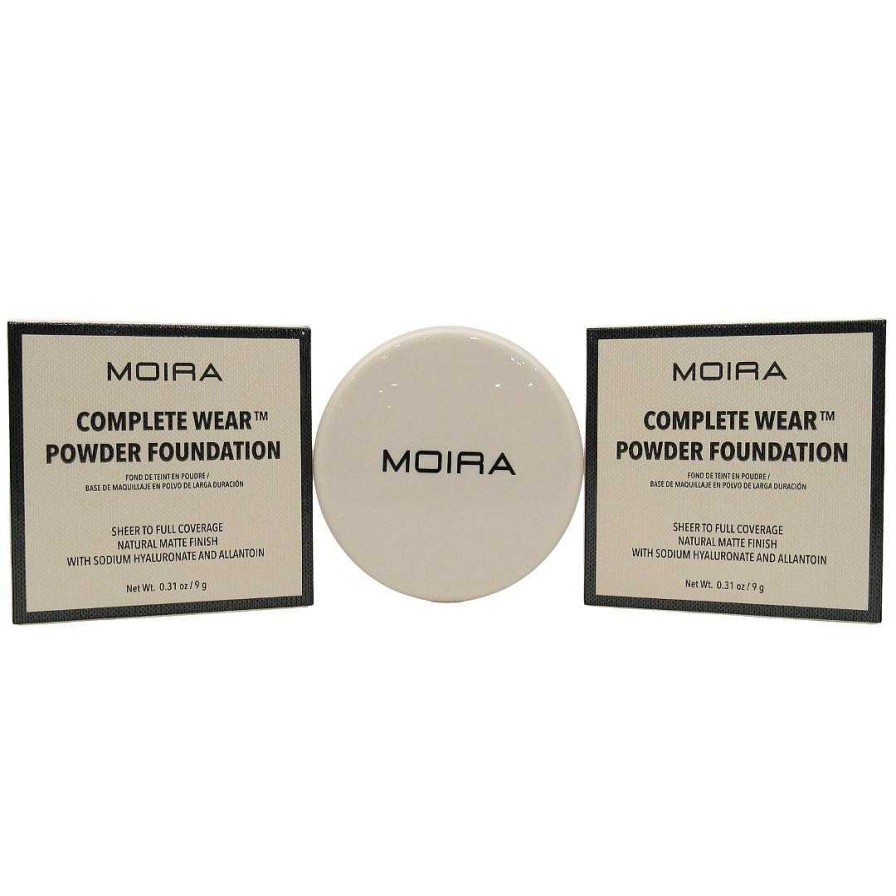 Moira Beauty Bases | Base En Polvo Complete Wear #300 Moira Beauty - Venta Al Por Mayor 3 Unidades (Cpf300)