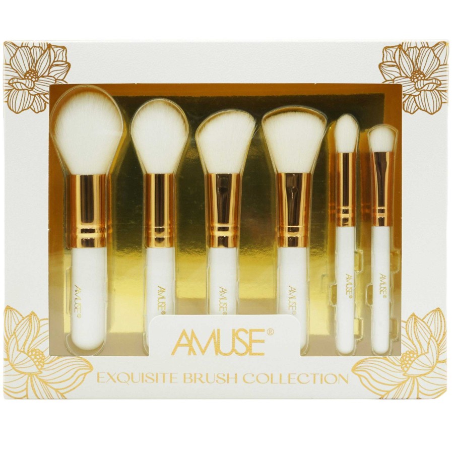 Amuse Brochas | Colecci N De Brochas Exquisitos Amuse - Venta Al Por Mayor 6 Sets (Am636)