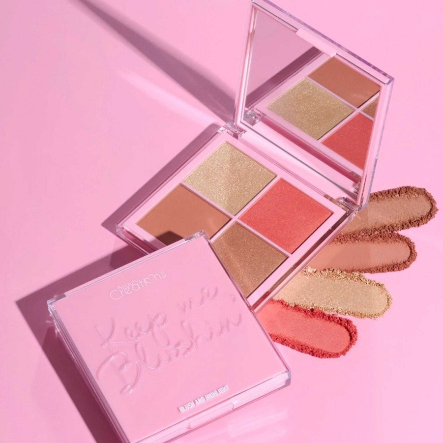 Beauty Creations Iluminadores | Rubor E Iluminador Keep Me Blushing Beauty Creations - Venta Al Por Mayor Display 36 Unidades (Bkmd)