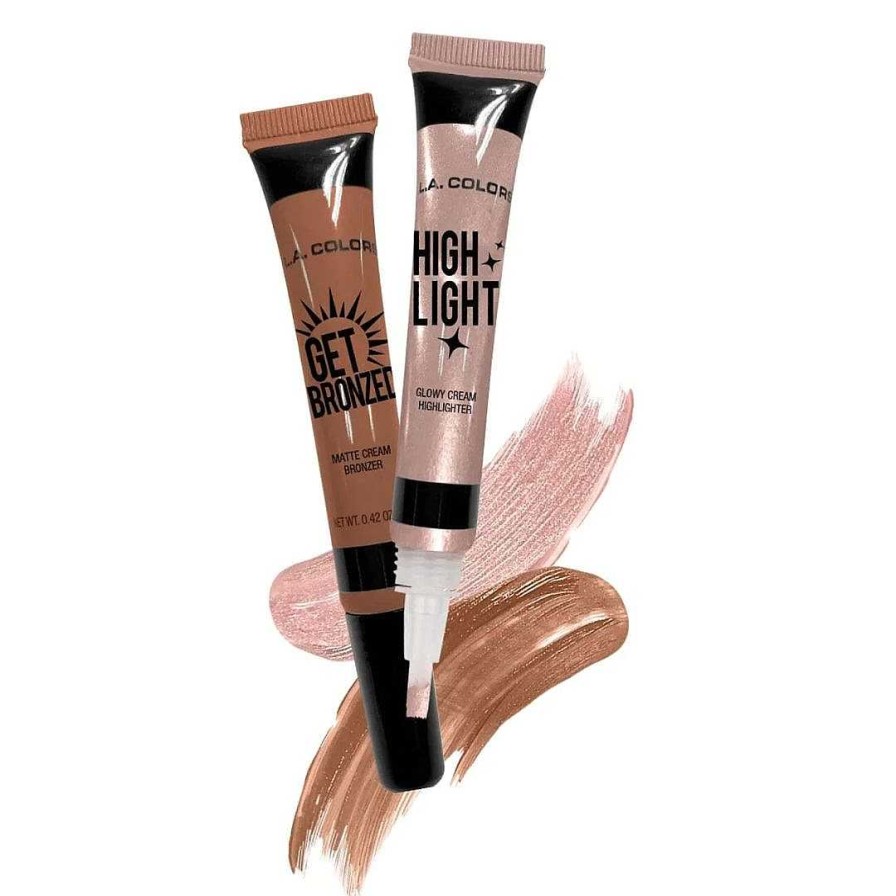 L.A. Colors Bronceador | Bronceador E Iluminador Get L.A. Colors - Venta Al Por Mayor Display 36 Unidades (Clac493)