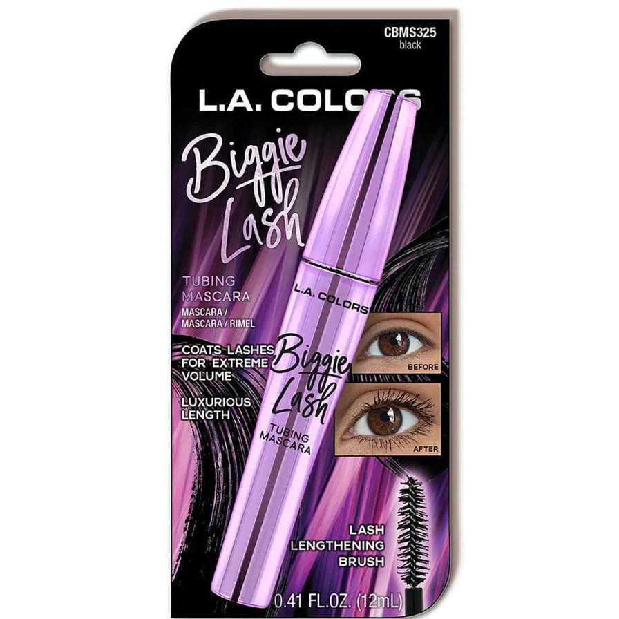 L.A. Colors Mascara | M Scara Tubbing Negra L.A. Colors - Venta Al Por Mayor 12 Unidades (Cbms325)