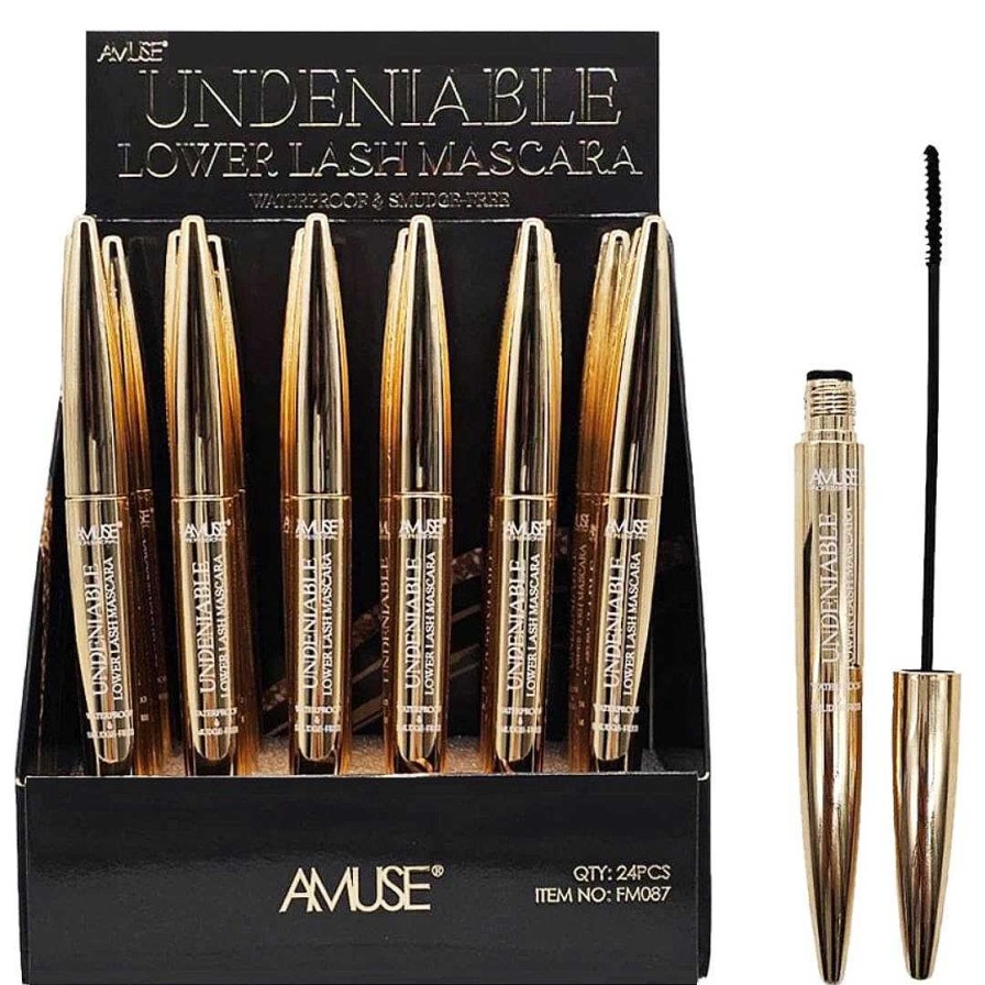 Amuse Mascara | Mascara De Pesta As Undeniable Lower Amuse - Venta Al Por Mayor Display 24 Unidades (Fm087)