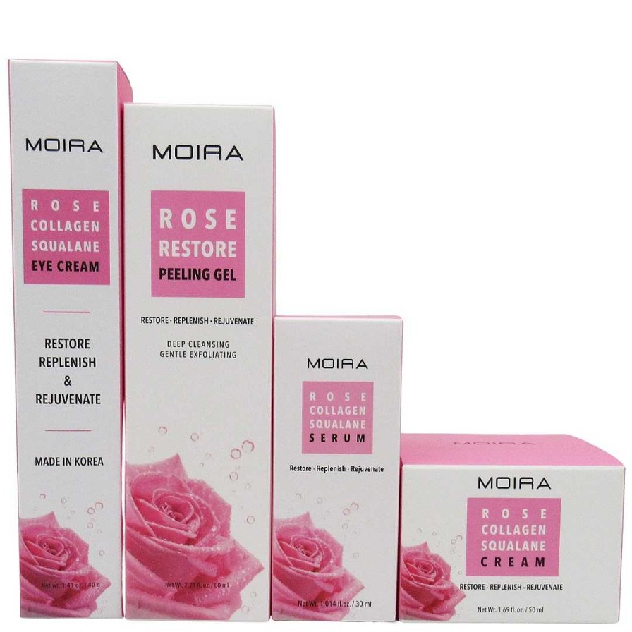 Moira Beauty Sets | Rose Collagen Skincare Moira Beauty Surtidos - Venta Al Por Mayor 4 Unidades (Roseset)