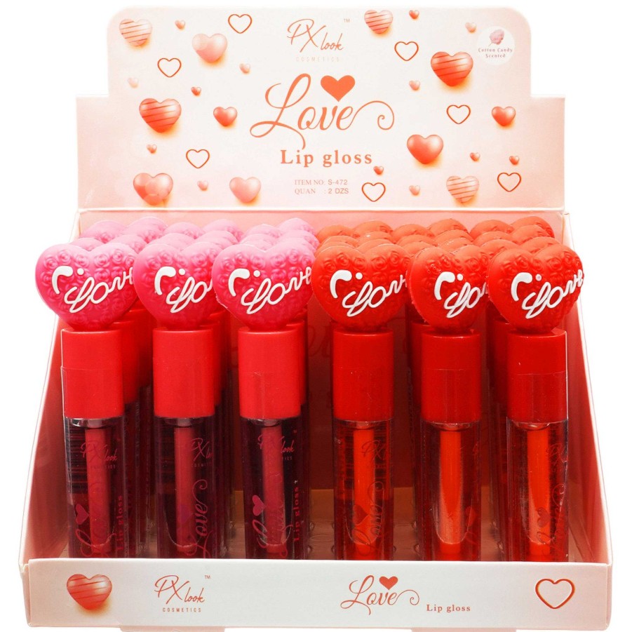 Prolux Brillos | Brillo De Labios Love Px Look - Venta Al Por Mayor Display 24 Unidades (S-472)