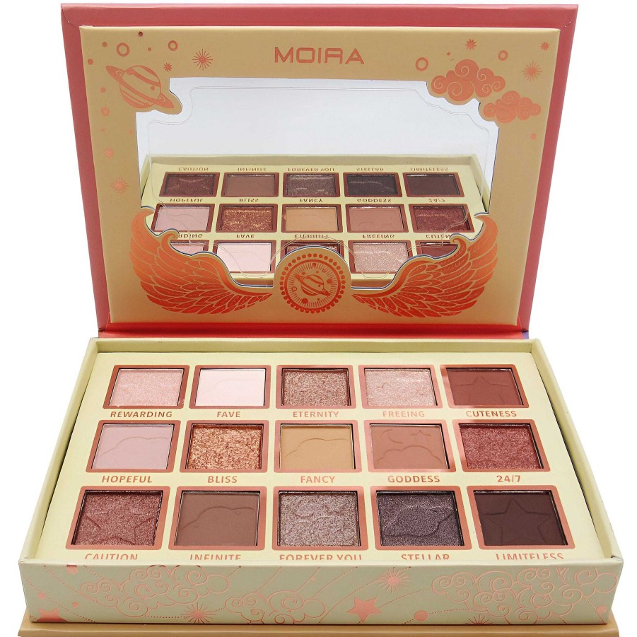 Moira Beauty Sombras | Paleta De Sombras De Ojos Serie Celestial Moira Beauty - Venta Al Por Mayor 3 Unidades (Clp001)