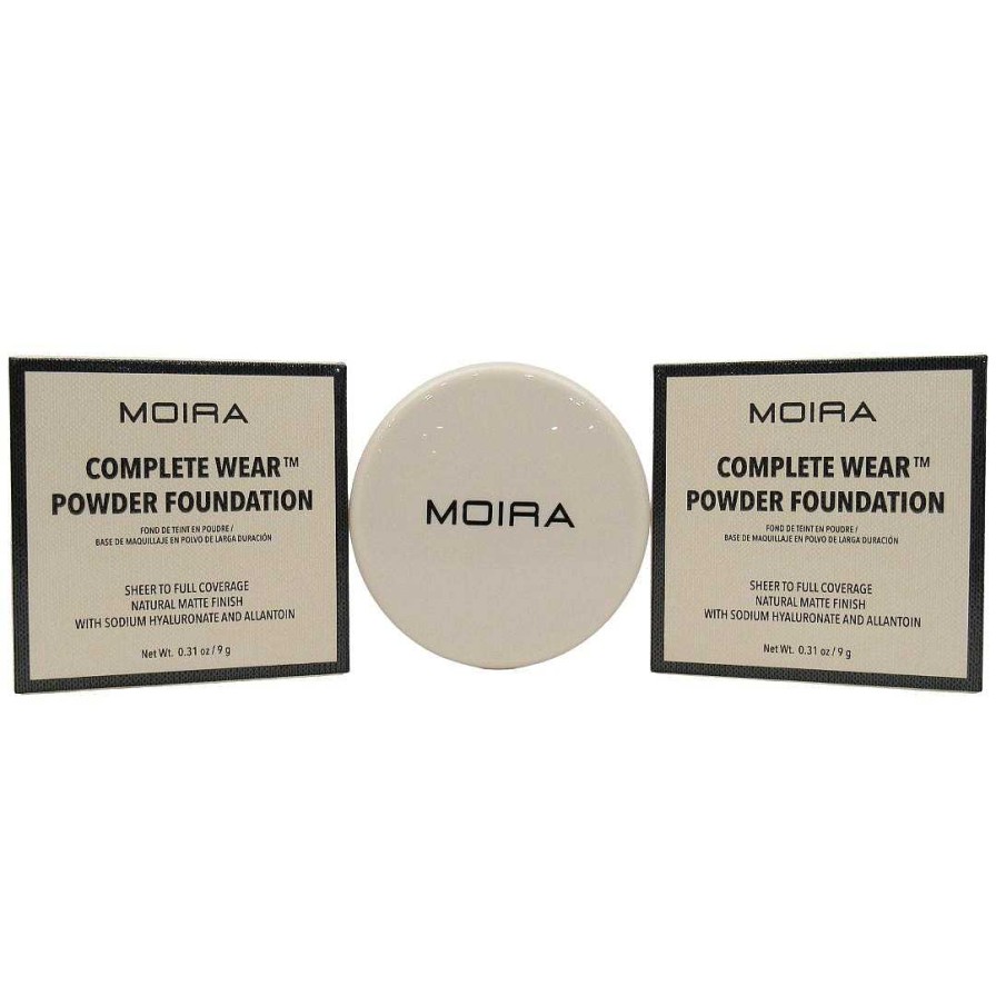 Moira Beauty Bases | Polvo Complete Wear #375 Moira Beauty - Venta Al Por Mayor 3 Unidades (Cpf375)