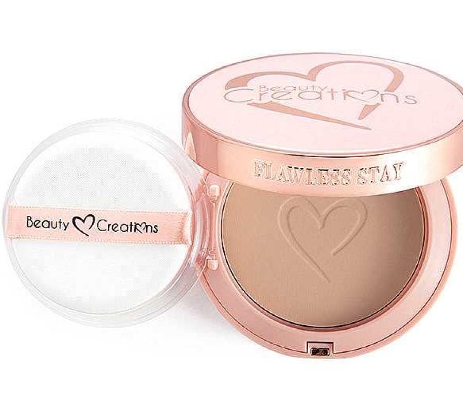 Beauty Creations Bases | Base De Maquillaje En Polvo Flawless Stay Fsp4.0 Beauty Creations - Venta Al Por Mayor Pack 12 Unidades (Fsp4.0)