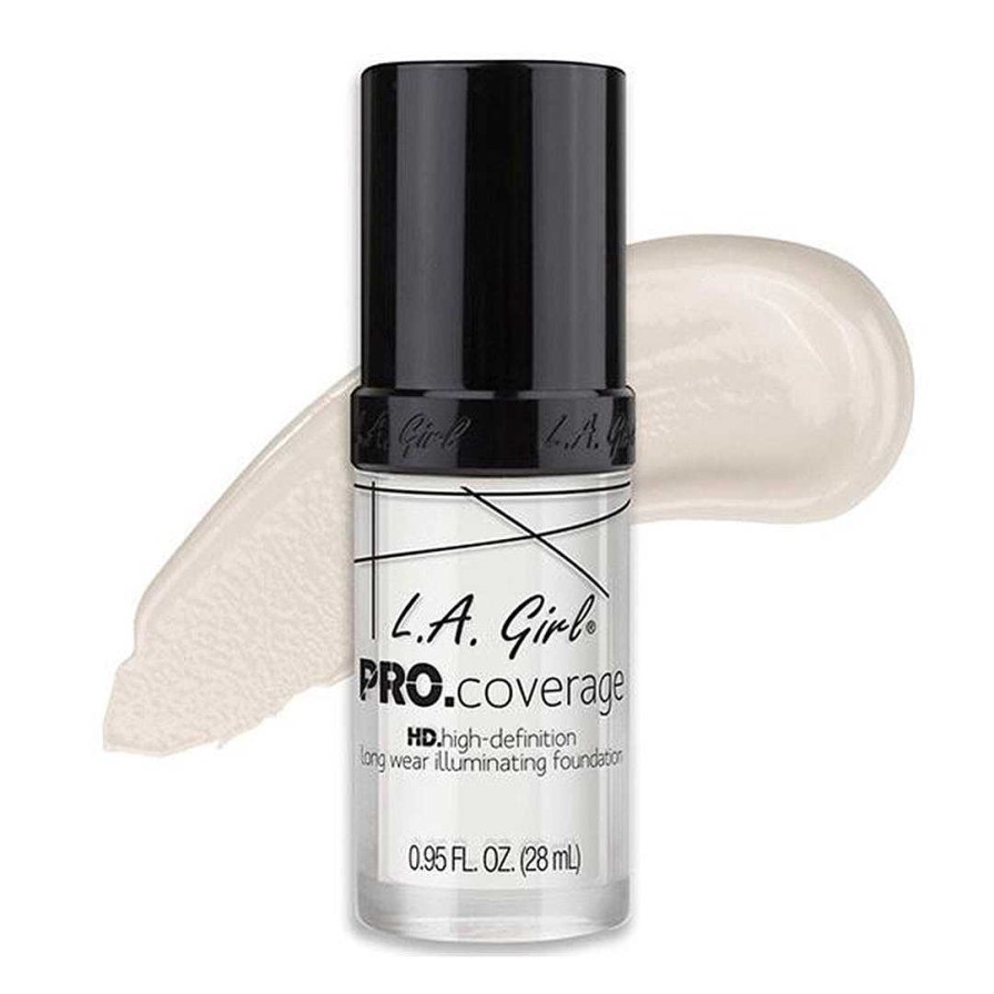 L.A. Girl Bases | Base Alta Definici N Larga Duraci N Pro Coverage Hd L.A. Girl - White - Ventas Al Por Mayor Pack 12 Unidades (Glm641)