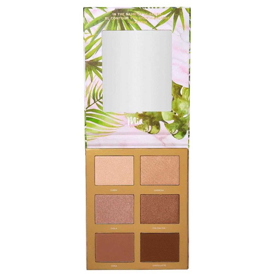 Mia Del Mar Paletas | Paleta De Contorno E Iluminador Chiseled Cheek Mia Del Mar - Venta Al Por Mayor 6 Unidades (Fp02)