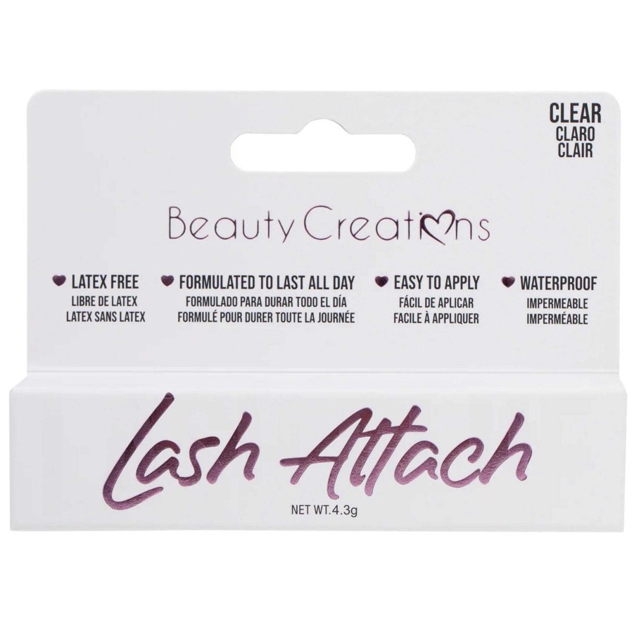 Beauty Creations Pesta As | Aplicador De Pegamento Para Pesta As Lash Attach Transparente Beauty Creations - Venta Al Por Mayor 12 Unidades (Lab-Clr)