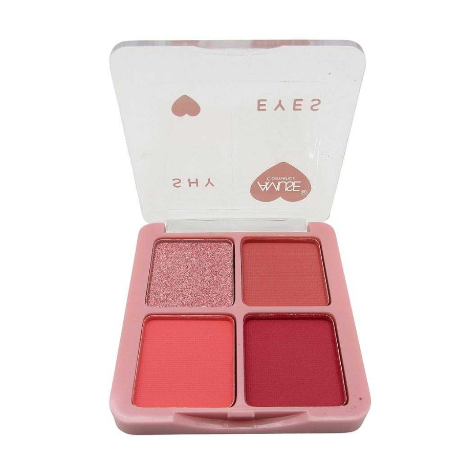 Amuse Sombras | Paleta De Sombras Shy Quad Amuse - Venta Al Por Mayor Display 24 Unidades (Fk9728Mix)