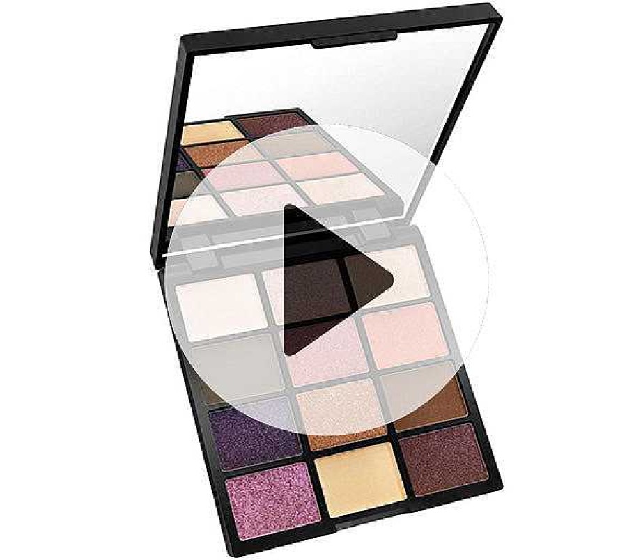 Klean Paletas | Paleta De Sombras Diamond Crush Ii Kleancolor - 12 Color - Venta Al Por Mayor Display 12 Unidades (Es742)