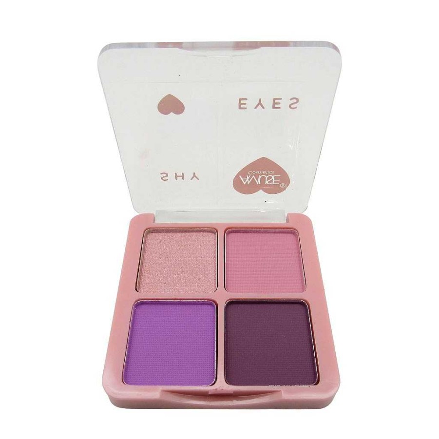 Amuse Sombras | Paleta De Sombras Shy Quad Amuse - Venta Al Por Mayor Display 24 Unidades (Fk9728Mix)