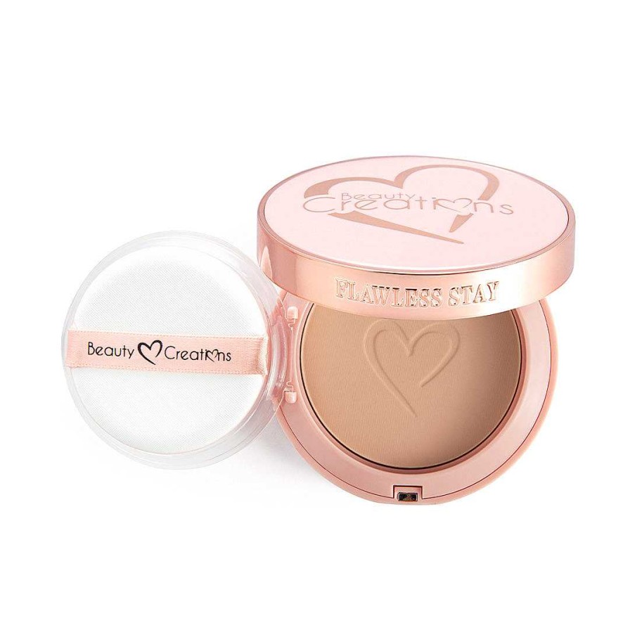 Beauty Creations Polvo | Base De Maquillaje En Polvo Flawless Stay Fsp3.0 Beauty Creations - Venta Al Por Mayor Pack 12 Unidades (Fsp3.0)