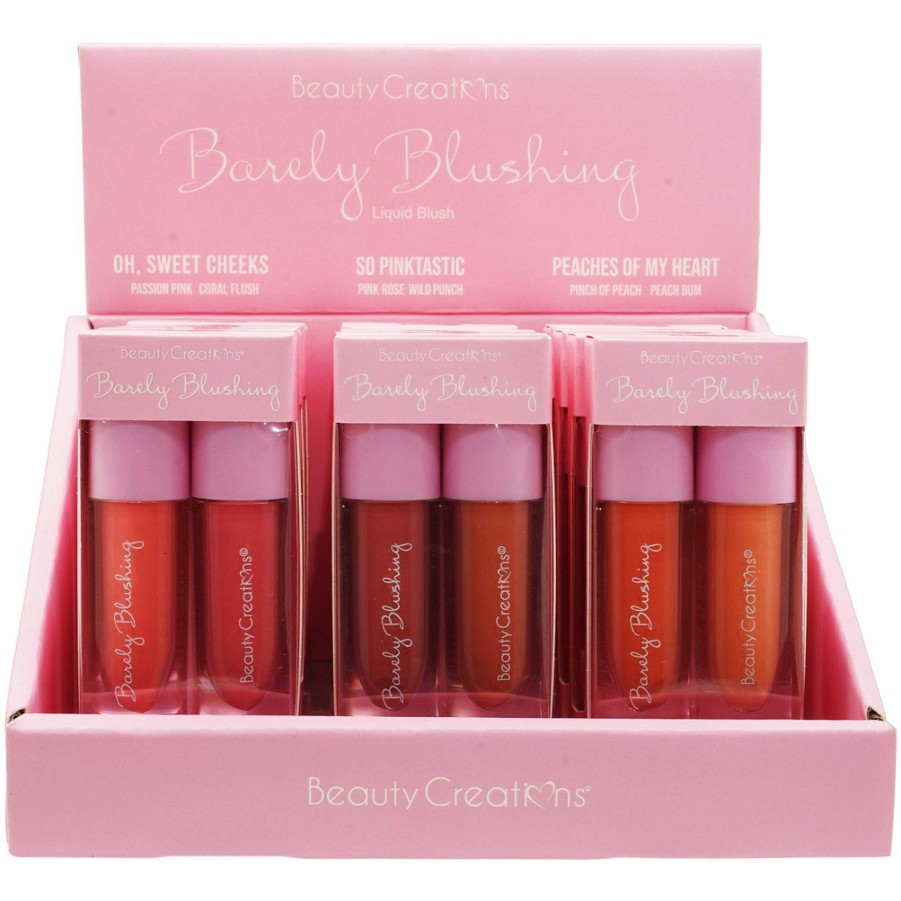 Beauty Creations Rubor | Rubor L Quido Blushing Beauty Creations - Venta Al Por Mayor Display 12 Unidades (Lbdisplay)