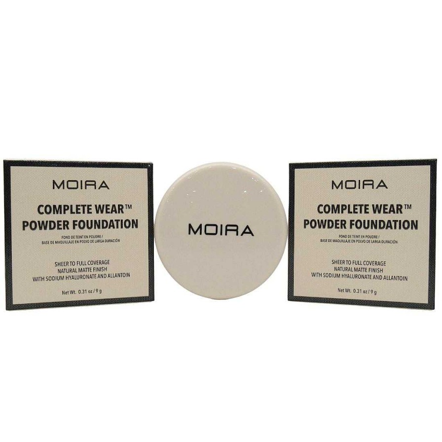 Moira Beauty Bases | Base En Polvo Complete Wear #350 Moira Beauty - Venta Al Por Mayor 3 Unidades (Cpf350)