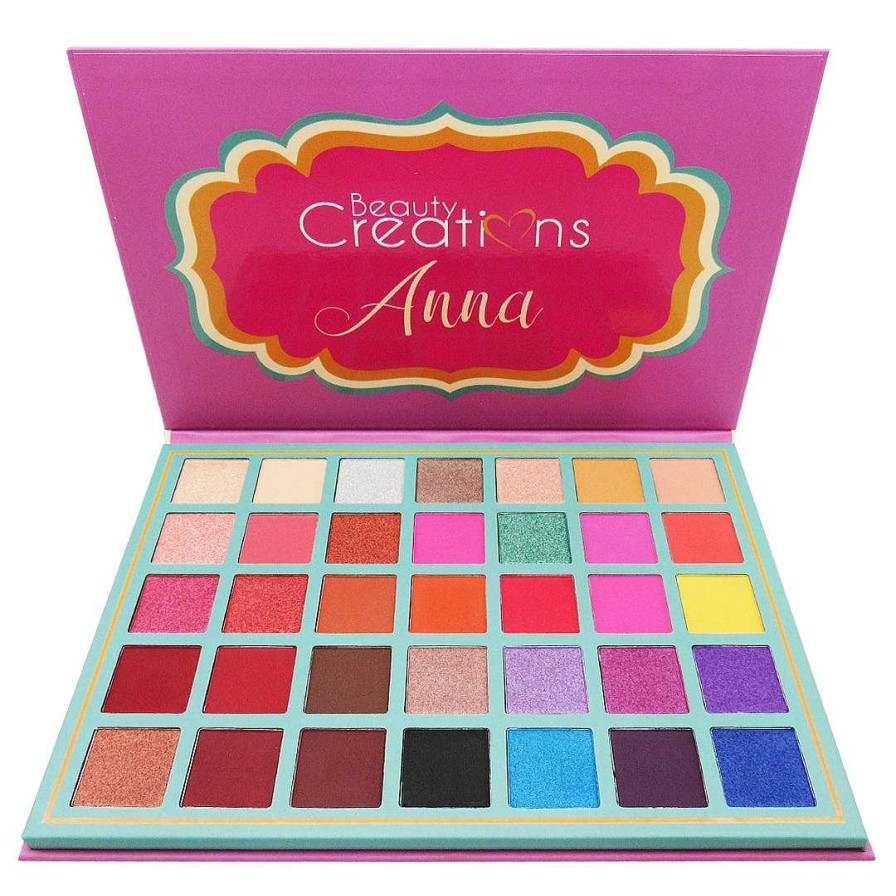 Beauty Creations Cajas Mezcladas | Paleta De Sombras 35 Colores Pro 6 Estilos Surtidos Beauty Creations - Venta Al Por Mayor 6 Unidades (Ap12)