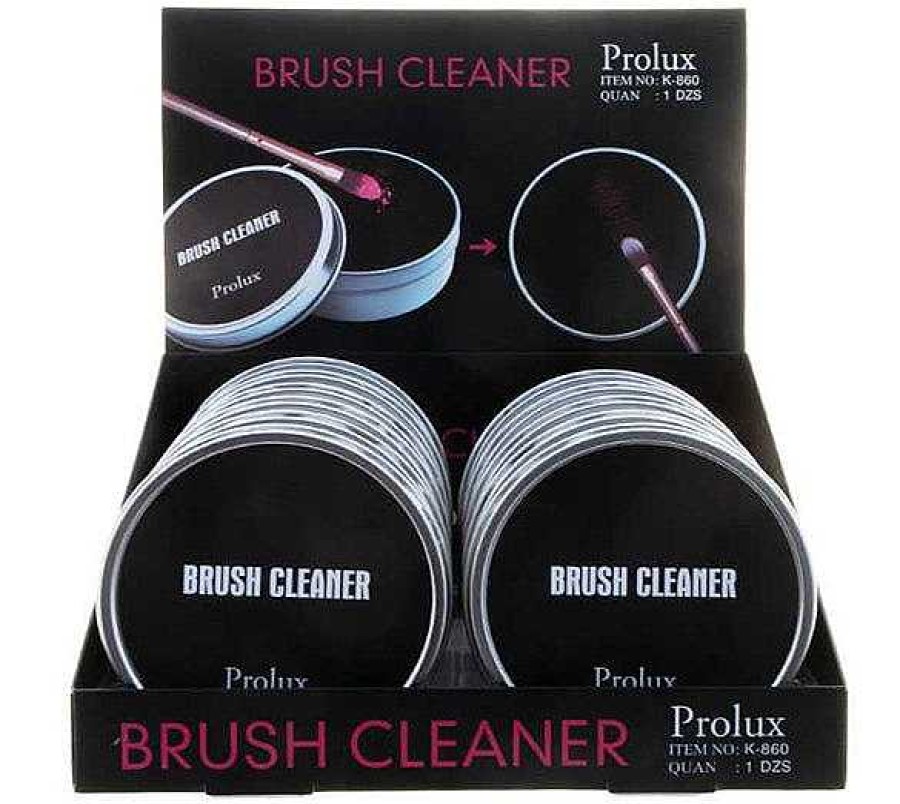 Prolux Limpiador De Brochas | Limpiador De Brochas Prolux - Venta Al Por Mayor Display 12 Unidades (K-860)