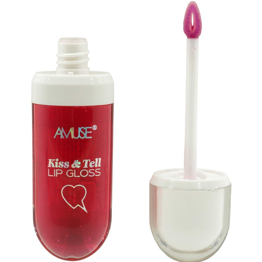 Amuse Brillos | Brillo De Labios Kiss & Tell Amuse - Venta Al Por Mayor Display 24 Unidades (Lip2165)