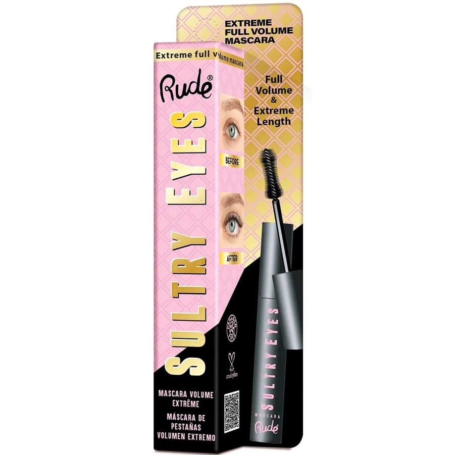 Rude Cosmetics Mascara | M Scara De Ojos Sensual Rude Cosmetics - Venta Al Por Mayor Pack 4 Unidades (Rc-88009)